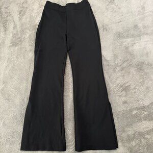 Spanx Ponte Knit Flare Wide Leg Perfect Double Slit Pants Women's SMALL